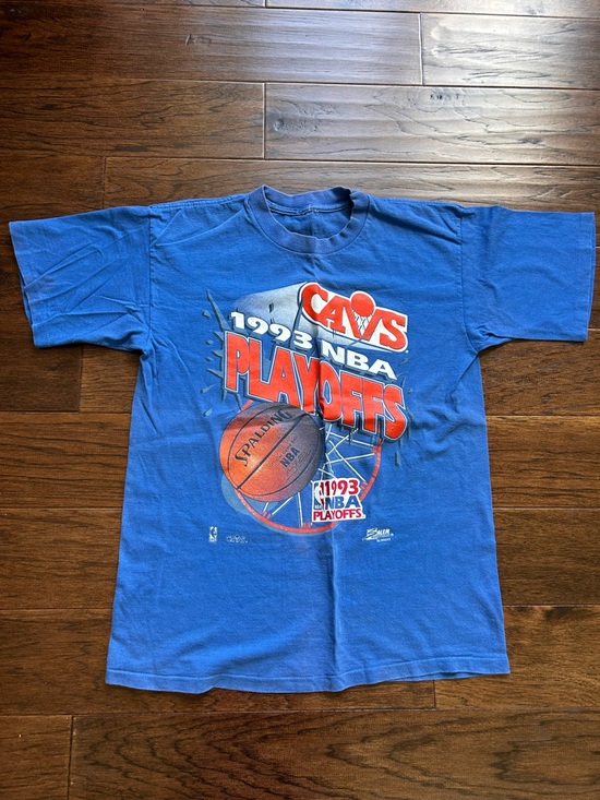 Other - Vintage Cleveland Cavaliers Cavs 1993 NBA Playoffs Blue T‑Shirt